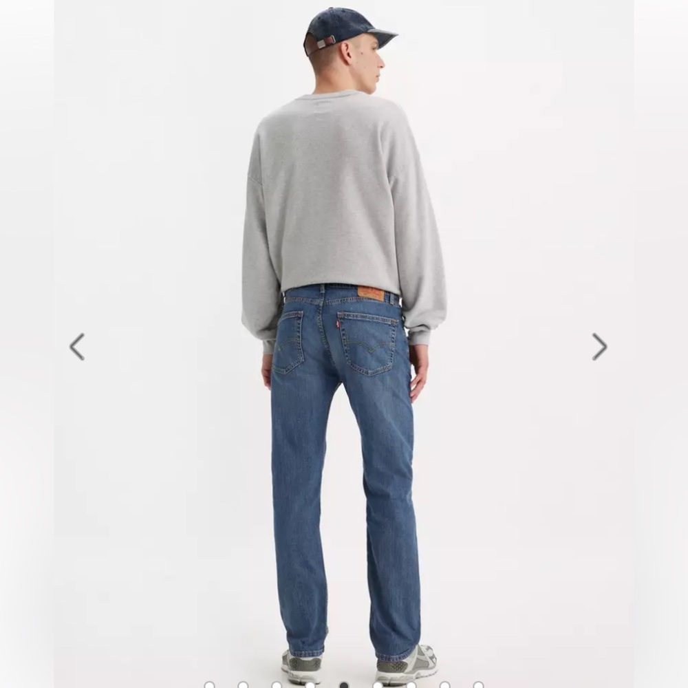 Levi's Blue Straight Jeans Classic Fit